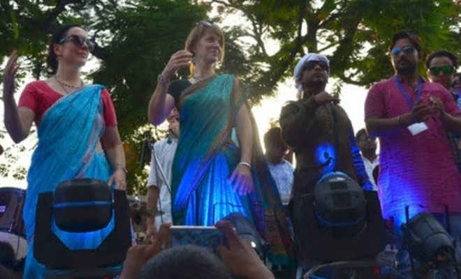 मोतिहारी में निकली भगवान जगन्नाथ की रथ यात्रा, विदेशी महिला हिन्दू श्रधालुओं को देख लोग हुए रोमांचित