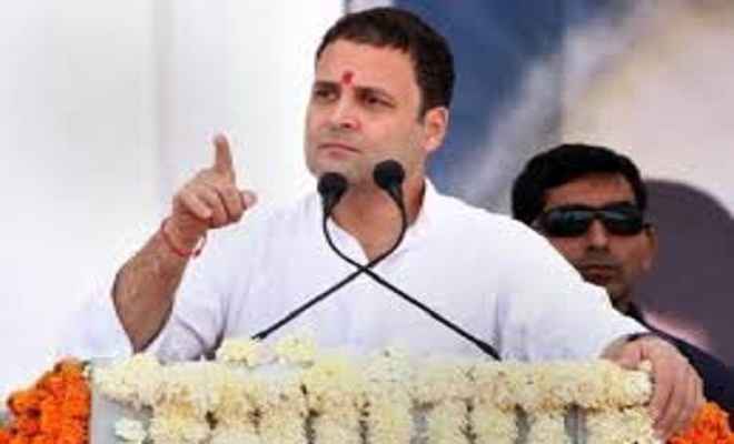 राहुल ने भाजपा पर बोला हमला: राज्य में कांग्रेस सरकार बनी तो 10 दिन में किसानों का कर्ज होंगे माफ
