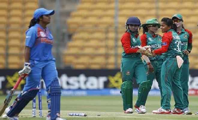 महिला एशिया कप टी-20 : बांग्लादेश ने भारत को सात विकेट से हराया