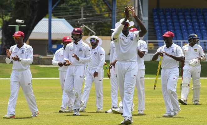 वेस्टइंडीज ने श्रीलंका को 226 रन से हराकर तीन मैचों की सीरीज में 1-0 की ली बढ़त