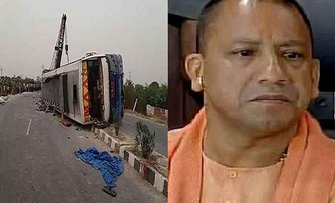 बस दुर्घटना पर मुख्यमंत्री ने जताया दुख, मृतकों के आश्रितों को 2-2 लाख रुपए के मुआवजे का किया एेलान