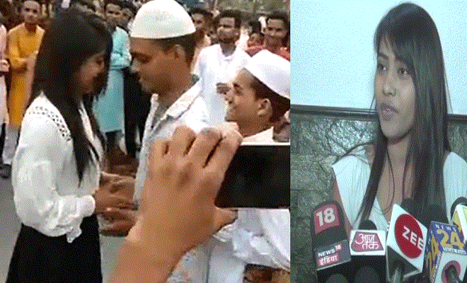 सामने आई युवकों को गले लगकर ईद की बधाई देने वाली युवती, बोली-'पब्लिसिटी के लिए नहीं किया'