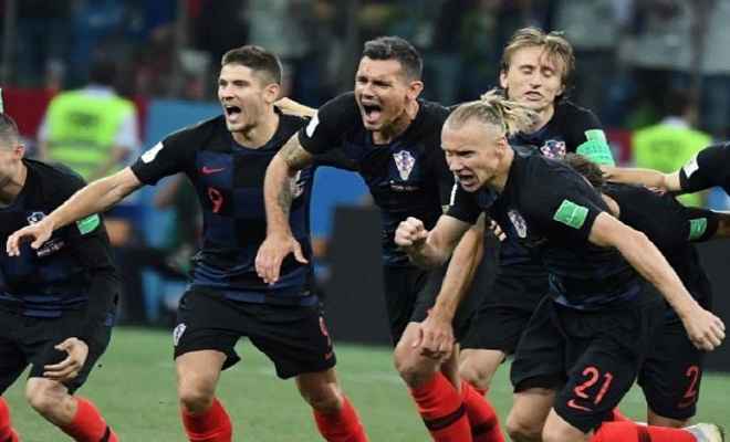 फीफा वर्ल्ड कप 2018 : पेनाल्टी शूटआउट में क्रोएशिया ने डेनमार्क को 3-2 से हराया
