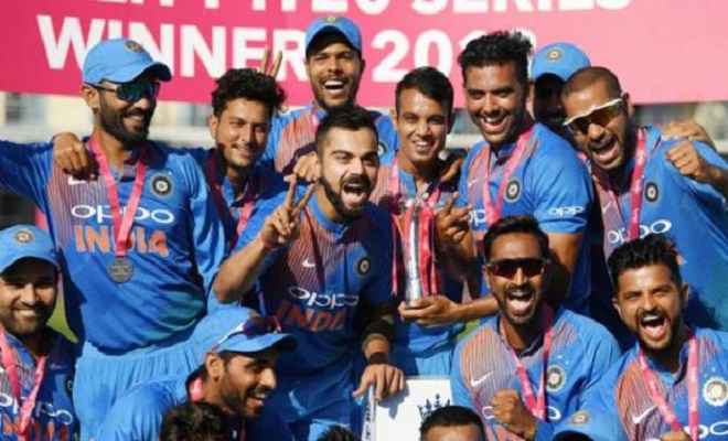 टीम इंडिया ने इंगलैंड को 7 विकेट से हराकर जीती  टी-20 सीरीज