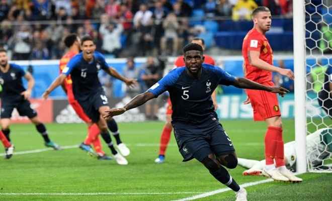 फीफा वर्ल्ड कप : बेल्जियम को हारा फाइनल में पहुंचा फ्रांस
