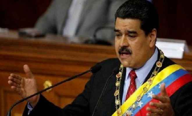 भाषण के दौरान वेनेजुएला के राष्ट्रपति पर ड्रोन हमला, बाल-बाल बचे