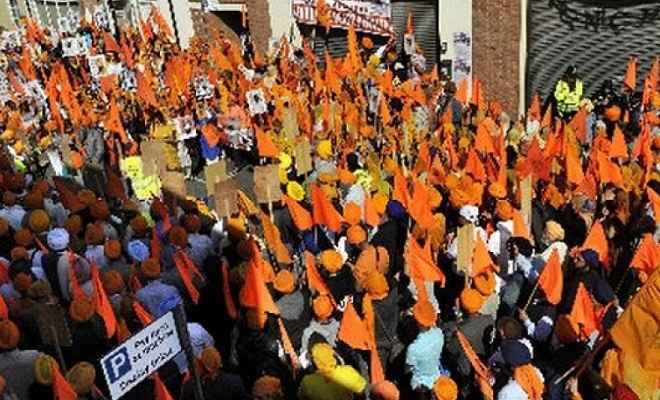 लंदन में खालिस्तान समर्थक रैली का भारत ने किया विरोध