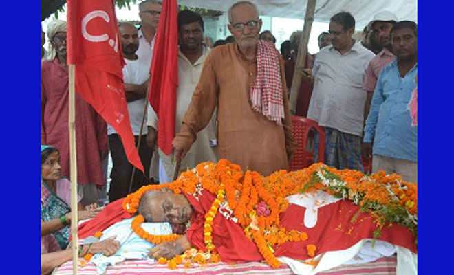 बिहार के चर्चित माकपा नेता विजयकांत ठाकुर के निधन पर शोक की लहर