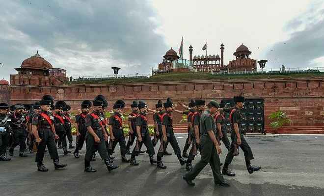 स्वतंत्रता दिवस के मौके पर राजधनी दिल्ली में कड़े सुरक्षा इंतजाम