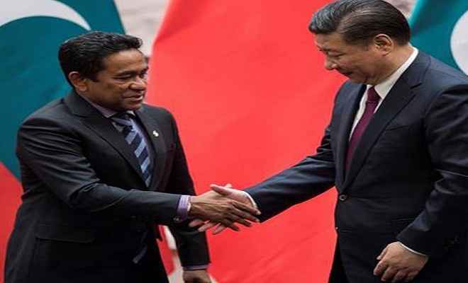 मालदीव ने चीन से मिलाया दोस्ती का हाथ, भारत नाराज