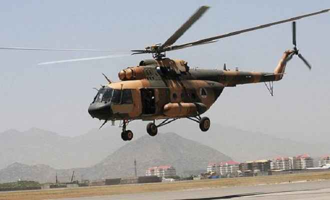 उत्तरी अफगानिस्तान में हेलीकॉप्टर दुर्घटनाग्रस्त, 3 लोगो की मौत