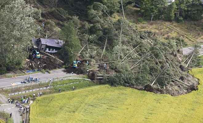 उत्तरी जापान में महसूस किए गए भूकंप के झटके, 30 लाख घरों में बिजली आपूर्ति हुई ठप्प