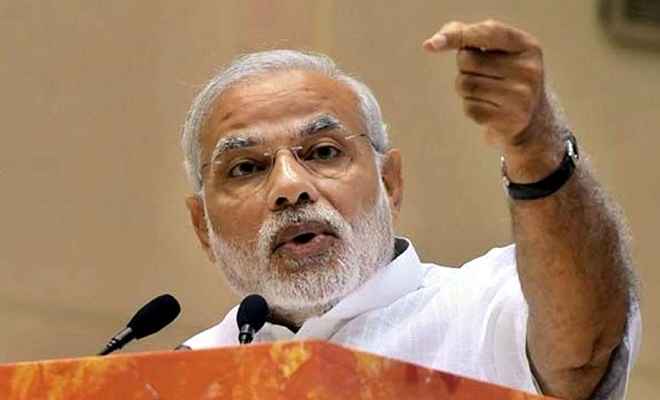 2019 चुनाव के लिए प्रधानमंत्री मोदी ने दिया नया नारा, 'अजेय भारत, अटल भाजपा'
