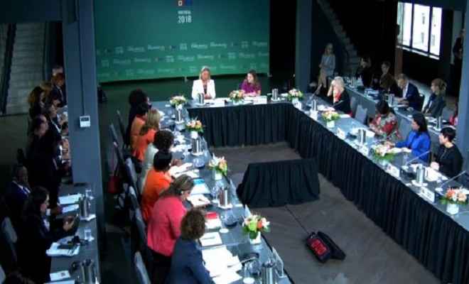 कनाडा: मांट्रियल में महिला विदेश मंत्रियों के पहले शिखर सम्मेलन में 17 देशों की विदेश मंत्रियों ने लिया हिस्सा