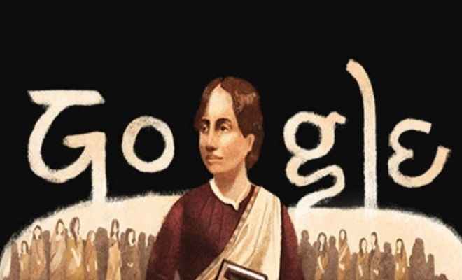 गूगल ने डूडल बनाकर बंगाली कवयित्री कामिनी रॉय की 155वीं जयंती पर किया याद