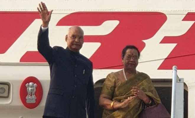 राष्ट्रपति रामनाथ कोविंद फिलीपींस और जापान के 7 दिवसीय दौरे पर रवाना
