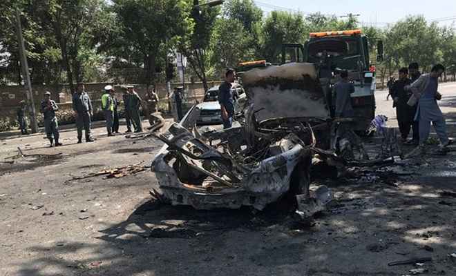 काबुल में सैनिक ट्रेनिंग सेंटर के बाहर आत्मघाती हमला, 4 जवान घायल