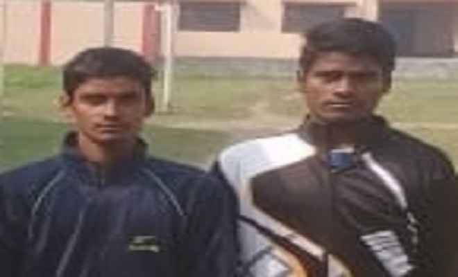 नरकटियागंज के दो खिलाड़ी संदीप कुमार और वाजिद अली का अखिल भारतीय एथलेटिक्स प्रतियोगिता के लिए चयन