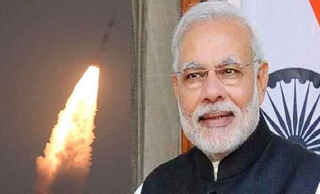 कार्टाेसैट-3 के सफल प्रक्षेपण पर प्रधानमंत्री नरेंद्र मोदी ने इसरो को दी बधाई