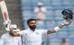 कोलकाता टेस्ट : विराट कोहली ने जड़ा 27वां शतक, बतौर कप्तान पॉन्टिंग को पछाड़ा