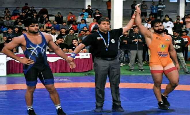 सीनियर राष्ट्रीय कुश्ती प्रतियोगिता में गुरप्रीत सिंह और सुनील कुमार ने स्वर्ण पदक किया अपने नाम