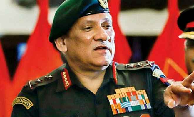 सेना प्रमुख जनरल बिपिन रावत होंगे देश के पहले चीफ ऑफ डिफेंस स्टॉफ