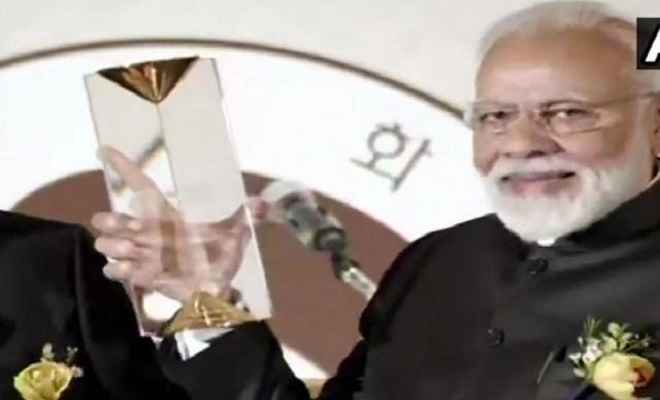 सियोल शांति पुरस्कार प्राप्त कर प्रधानमंत्री मोदी बोले- आतंकवाद के खिलाफ दुनिया को एक होने की जरूरत