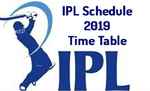 आईपीएल-2019 के 12वें एडिशन के शुरुआती 2 सप्ताह का शेड्यूल जारी, चेन्नै और आरसीबी में होगा पहला मैच