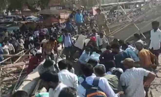 कर्नाटक में निर्माणाधीन इमारत गिरी, एक की मौत, 40 लोगों के दबे होने की आशंका