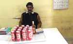 जीआरपी ने बलिया-सियालदह एक्सप्रेस से बरामद की 16 बोतल विदेशी शराब