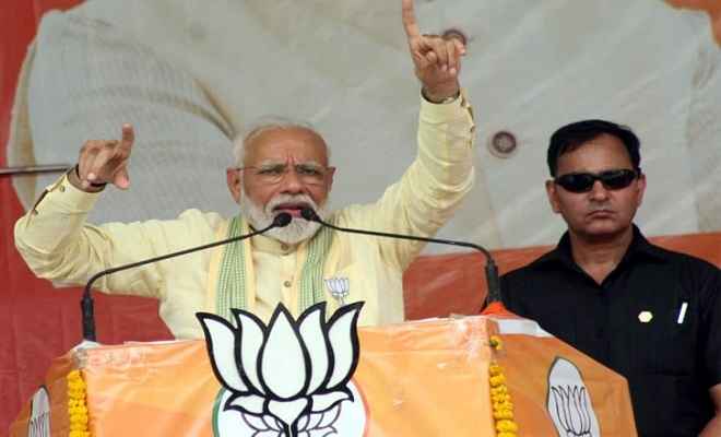 सासाराम में प्रधानमंत्री मोदी ने कांग्रेस पर जमकर साधा निशाना, कहा- इनका अहंकार सातवें आसमान पर