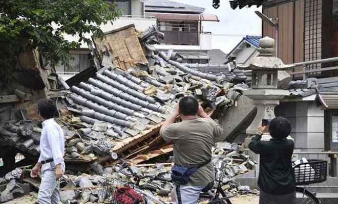 जापान के चीबा में 5.1 तीव्रता का भूकंप