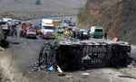 मेक्सिको: बस और ट्रक में जोरदार भिडंत, हादसे में 21 की मौत, कई घायल
