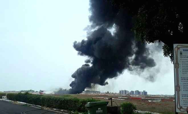 मिग 29 विमान से ड्रॉप टैंक गिरने से गोवा एयरपोर्ट पर लगी आग, बड़ा हादसा टला