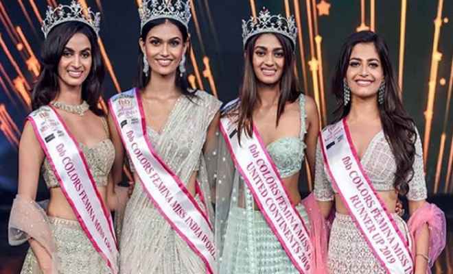 राजस्थान की सुमन राव के सिर पर सजा फेमिना मिस इंडिया 2019 का ताज
