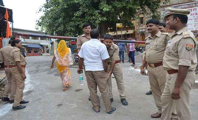राम जन्मभूमि आतंकी हमले की बरसी पर अयोध्या में सुरक्षा के पुख्ता इंतजाम