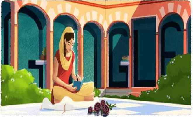 गूगल ने मशहूर लेखिका अमृता प्रीतम के 100वीं जयंती पर सम्मान में बनाया डूडल