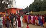 कुशीनगर के सेमेशवर नाथ मंदिर में शुरू हुआ यज्ञ, तीन दिनों तक चलेगा पूजन