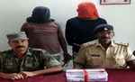 पुलिस ने टीपीसी के दो उग्रवादियों को किया गिरफ्तार, देशी पिस्तौल व पर्चा बरामद