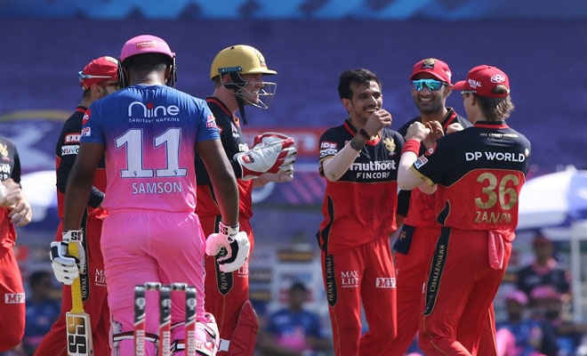आईपीएल 2020: बैंगलोर ने दर्ज की सीज़न की तीसरी जीत, राजस्थान को आठ विकेट से हराया