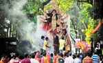 बांग्‍लादेश में नदियों, तलाबों और जलाशयों में दुर्गा प्रतिमाओं के विसर्जन के साथ दुर्गापूजा का त्‍यौहार संपन्‍न