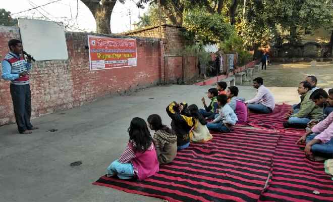 बेतिया में हिन्दू जागरण मंच की सराहनीय पहल,नि:शुल्क संस्कृत पाठशाला का शुभारंभ