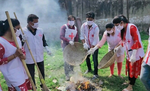बेतिया इंडियन रेडक्रॉस सोसाइटी ने कोरोना वायरस से जंग के प्रति लोगों को किया जागरूक