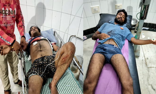 मोतिहारी के चांदमारी चौक पर रात हुई भीषण गोलीबारी में ट्रांस्पोर्ट व्यवसायी सहित तीन जख्मी, दो गिरफ्तार