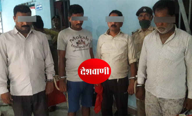 मोतिहारी के तेलियापट्टी, अमलापट्टी व ठाकुरबाड़ी मुहल्ले से कराबोर व शराब पीने के आरोप में 7 गिरफ्तार