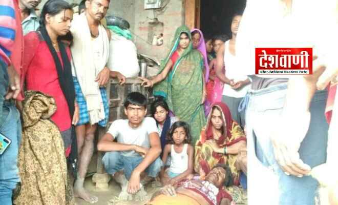 आदापुर में आकाशीय बिजली गिरने से एक किसान की मौत