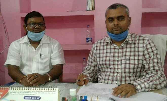रक्सौल: नवपदस्थापित बीडीओ संदीप सौरव ने पदभार ग्रहण किया