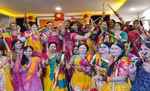 राजधानी पटना में धूमधाम से मनाया गया नवरात्र मिलन समारोह