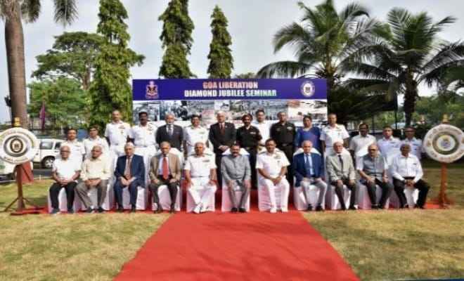 भारतीय नौसेना ने गोवा लिबरेशन डायमंड जुबली सेमिनार आयोजित किया