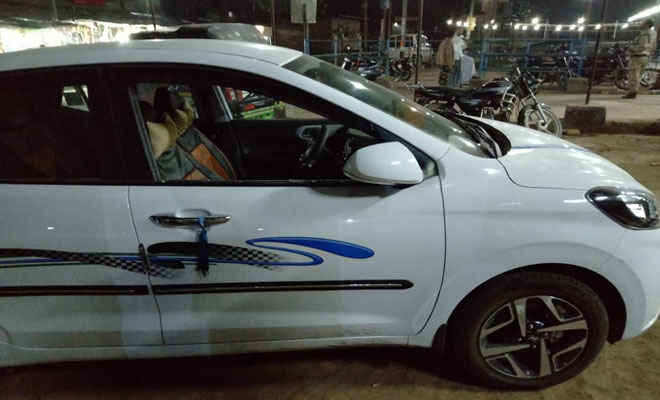 मोतिहारी में छतौनी में चलती में कार में पटना के व्यवसायी को अपाची सवार बदमाशों ने गोली मारी, घायल, निजी नर्सिंग होम में भर्ती
